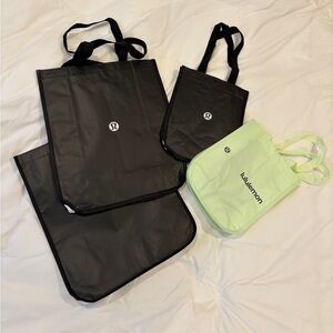 Lululemon Shopping Bags (4)
